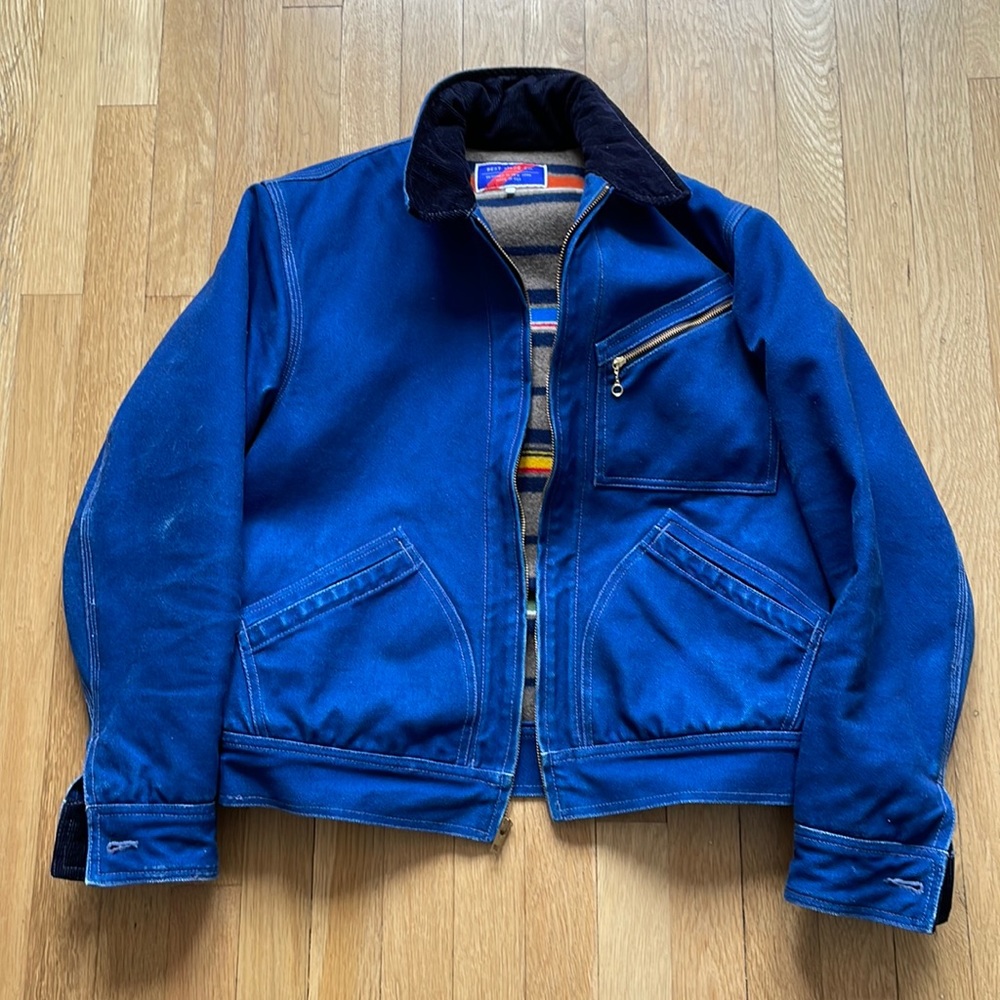 Best made natural indigo ranch jacket